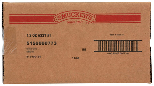 1/2 oz, 200 Count Smucker's Grape Jelly, Apple & Mixed Fruit