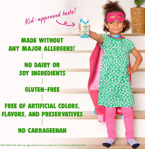 8g 23 3g 8 Oz (12 Pack) Package Orgain Organic Kids Nutritional Vegan Protein Shake, Chocolate - Healthy Kids Snacks