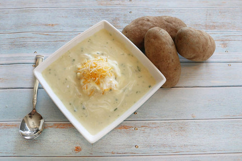 2 2.4 oz. Moms Place Gluten-Free & Dairy Free Cream of Potato Soup Mix, Equal to Cans of Condensed Soup, Vegan, Nut