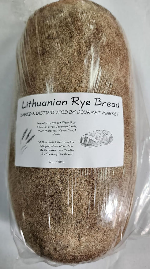 Generic (1 European Style Rye Bread & Lithuanian Rye Bread Loaf Each)