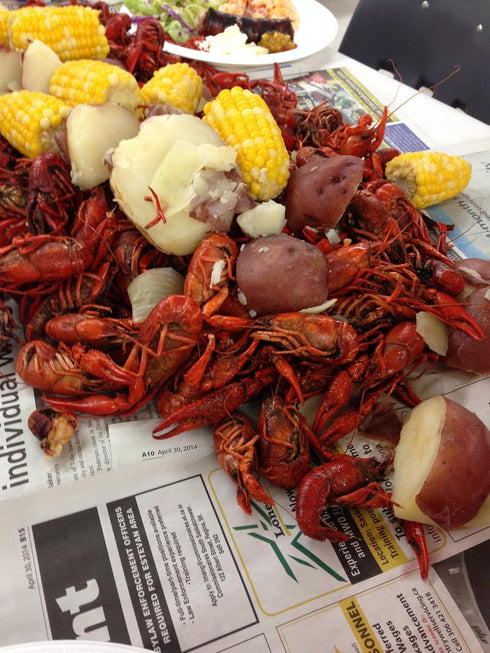 3.5 Lb Pack 2 Tony Chachere's Spicy Seafood Boil Bag - One Bag Per Sack of Crawfish