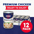 10.5 OZ (12 Pack) Swanson Canned Chicken a la King With White and Dark Chicken Meat, Can