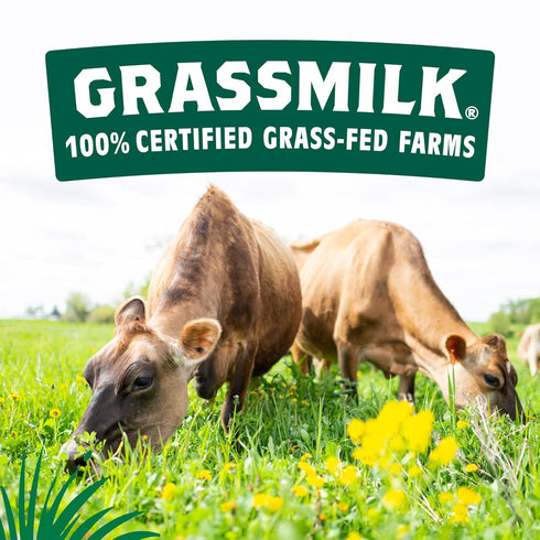 100% 2% 59 oz Organic Valley Grassmilk Grass Fed Reduced Fat Milk, Organic, fl