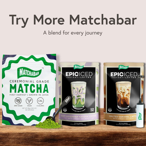 (80g) 0 Matchabar Matcha Powder - Ceremonial Grade Authentic Japanese Matcha Green Tea Powder - Matcha Green Tea Powder