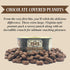 The 1949 Nut Co. 20 oz. Chocolate Covered Virginia Style Peanuts | Oil Roasted Fried with a Unique Crispy Crunch |