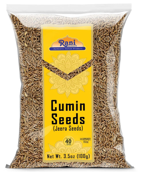 Rani Cumin Seeds Whole (Jeera) Spice, 3.5oz (100g) - All Natural, Vegan