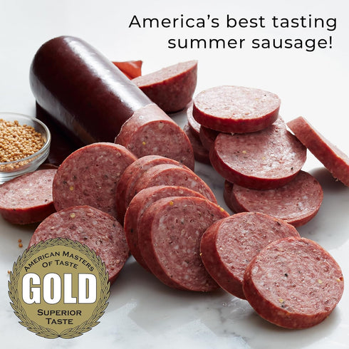 Summer 26 100% Hickory Farms Party-Size Signature Beef Sausage, ounces | Great for Snacking, Gifts, Entertaining