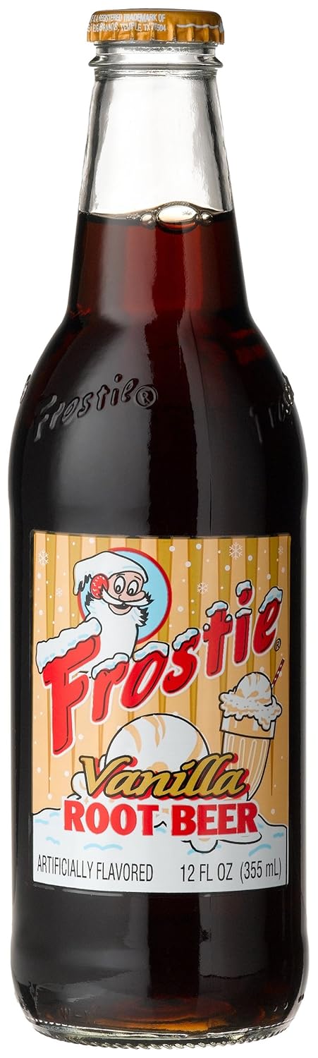 Frostie VANILLA ROOT BEER - "So creamy you may just Float away!",