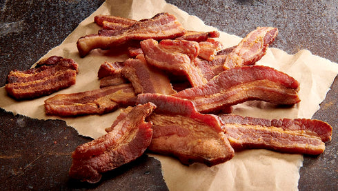 3 Pack (3 count) Wild Bills Hickory Smoked Bacon Jerky Ounce