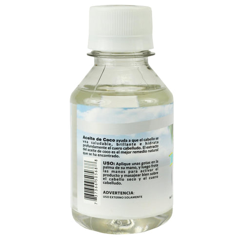 Madre Tierra Aceite de Coco, Coconut Oil, 2 Oz