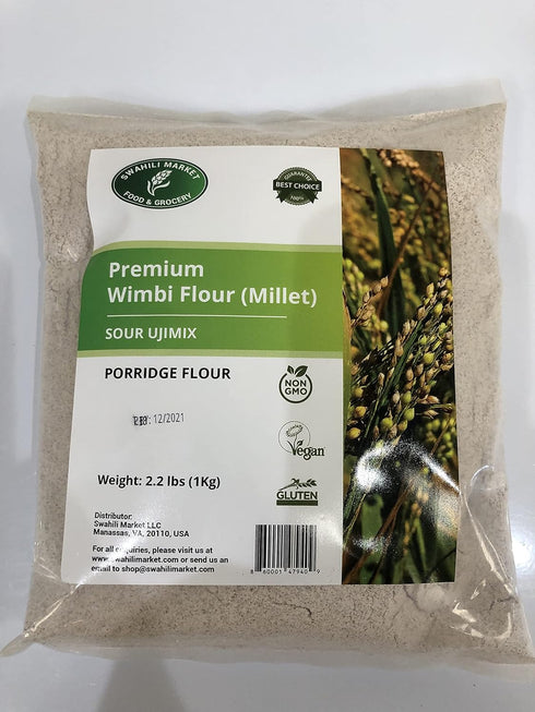 Swahili Market Premium Wimbi (Millet) Flour - Sour Ujimix