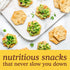 4.25oz, 3 Count Simple Mills Organic Seed Crackers, Original, Gluten Free, Flax Seed, Sunflower Seeds, Corn Free