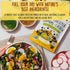 7g 4g 3-Pack (4.5 oz BeanVIVO Healthy Snacks for Adults & Kids with Protein & Fiber per Serving with Dried Edamame