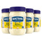 Best Foods Real Mayonnaise, 15 oz, Creamy Condiment for Simple Meals, Pack of 4