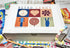 Package RETRO CANDY YUM ~ Care Assortment Gift Box Nostalgic Candy Mix from Childhood for Man or Woman Jr