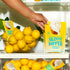 3.5 oz Pack 5 SkinnyDipped Lemon Bliss Almonds, Healthy Snack, Plant Protein, Gluten Free, Resealable Bags