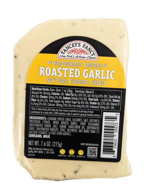 Generic Yanceys Fancy Cheese Roasted Garlic 7.6 oz (Pack of 4)