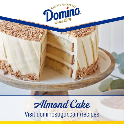3.5 lb (Pack 2) Domino Pure Cane Ultrafine Granulated Baker's Sugar, Easy Baking Tub of - Includes Bonus Recipe Card