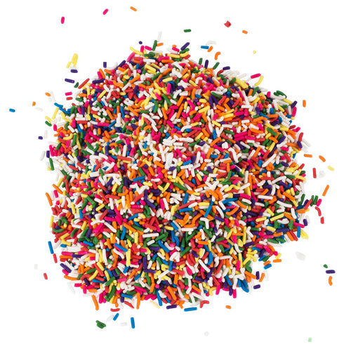 2.2 Jimmies A Great Surprise Spring Rainbow Sprinkles - Pounds - Bulk Rainbow for Cookies - Birthday Cake for Ice