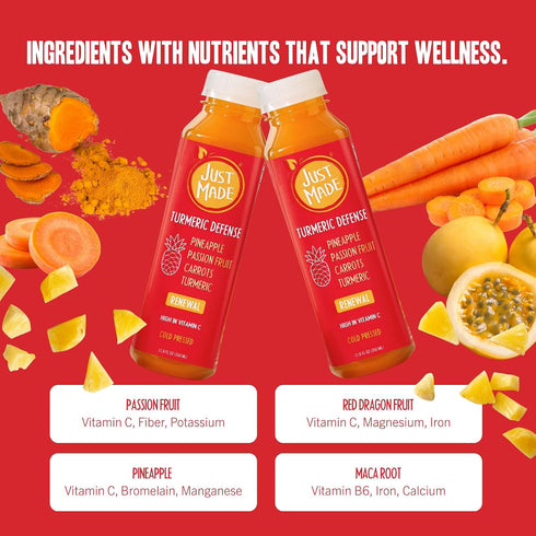 11.8 JUST MADE JUICE Turmeric Defense, FZ