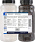 52USA 39 oz 18 oz, Himalayan White Salt (Coarse Grain) + Whole Black Peppercorns Salt and Pepper Grinder, Black