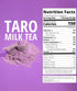 25g 19 Taro Milk Tea | Grass-Fed Whey Protein Isolate Powder | Gluten-Free & Soy-Free Bubble Tea Protein Drink | Real