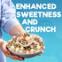 4.1oz Freeze Dried Cheesecake Bites New York Style - Caramel, Chocolate Chip and Strawberry Swirl Freeze Dried Dessert