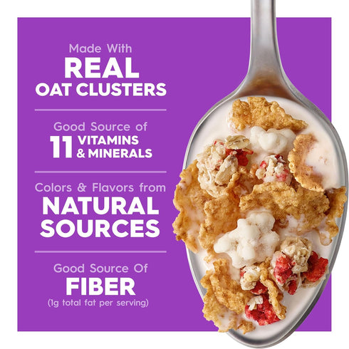 17.1oz (1 (Pack 2) Kellogg's Special K Breakfast Cereal, Family Breakfast, Fiber Cereal, Large Size, Fruit and Yogurt