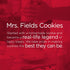 24 4 Mrs. Fields Nibblers Bite-Sized Cookies Signature Mini Tin - Assorted with Classic Cookie Flavors