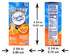 Kraft 10-Quart (Pack 2) Crystal Light Classic Orange Drink Mix, Canister