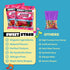 6 Pack Gummies 6 Gummies Gummy 90 Sweet Stash Jams Fruit Flavor Mix Gluten Free Made with Natural Ingredients Music
