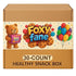30-Count Pack 30 Foxy Fane Holiday Gift Box - Variety of Healthy Snacks & Treats
