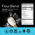 55% 81% 17g 32 (pack 1) Fiber Gourmet Low Net Carb Flour Blend - Keto Friendly All-Purpose Baking Flour with Fewer