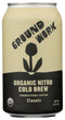 Groundwork Coffee Nitro, Organic Nitro Cold Brew Coffee, 12 oz
