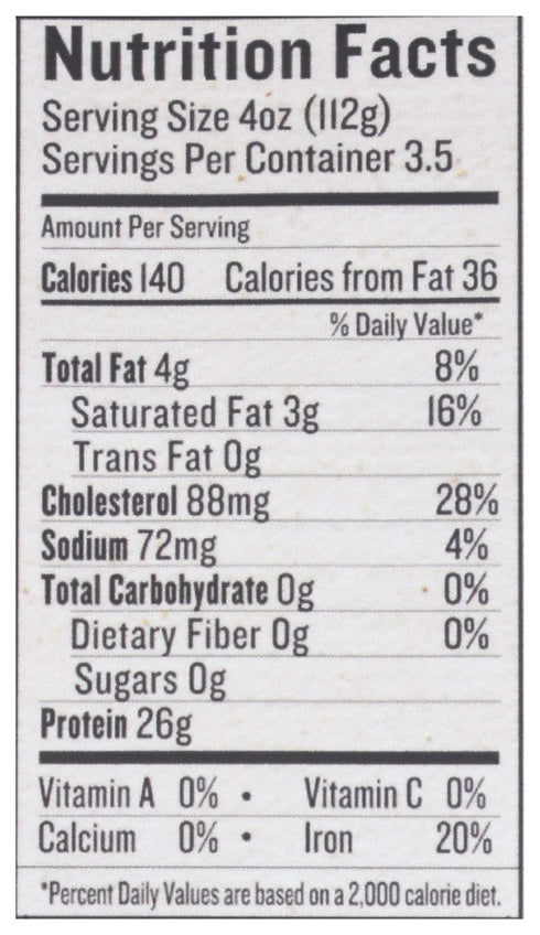 14 OZ Force of Nature Meats Regenerative Ground Bison