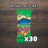 Packs 30 Count 100 Almond Snack Calorie Nut Snack Bags Bulk Individually Wrapped Roasted Almonds for School, Office