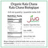 2 100% Jiva Organics Organic Kala Chana Pound Bulk Bag - Black Gram, Desi Black Chickpeas, Natural & Non-GMO