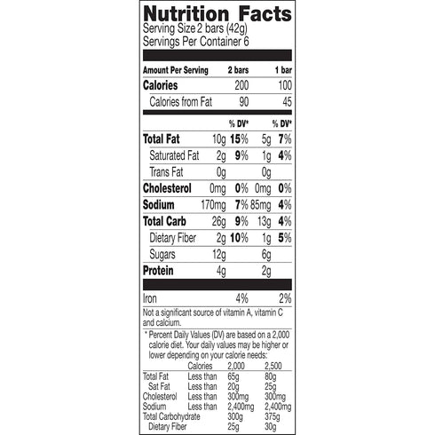 12 8.94 OZ (Pack 12) Nature Valley Crunchy Granola Bars, Peanut Butter Dark Chocolate, Bars