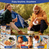 16oz 11 Dehydrated Freeze Dried Seafood & Vegetable Mix - Mixed Dry Veggies Ingredients Natural Ramen Toppings