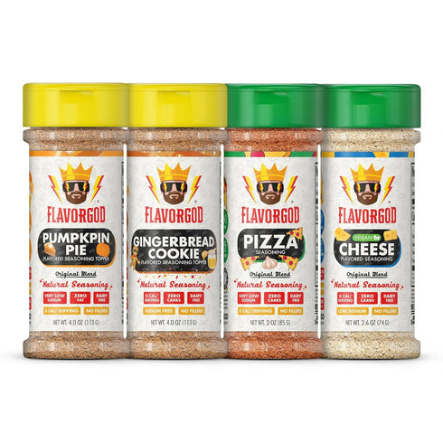 Holiday Combo Pack of 4, Herb, Spices, Toppers and Seasoning Gift Set