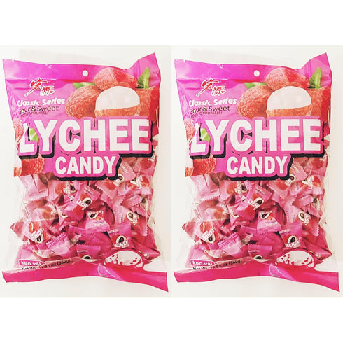 Generic Classic Series Sour & Sweet Lychee Candy,Hard Candy,12.3 oz, 2 Packs