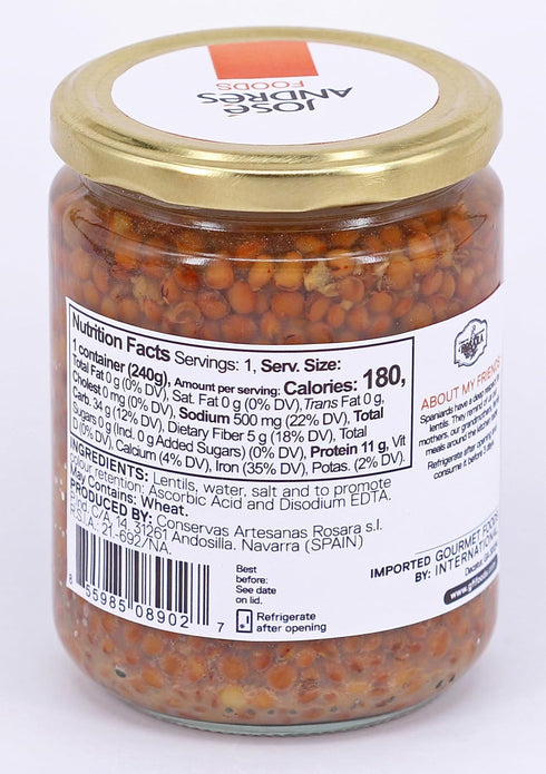 13.7 oz Jos Andrs Heirloom Lentils