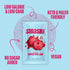 Packets 10 Smash Foods Raspberry Jam Squeeze | Single Serve | Natural, Keto & No Sugar Added | Vegan & Upcycled Fruit