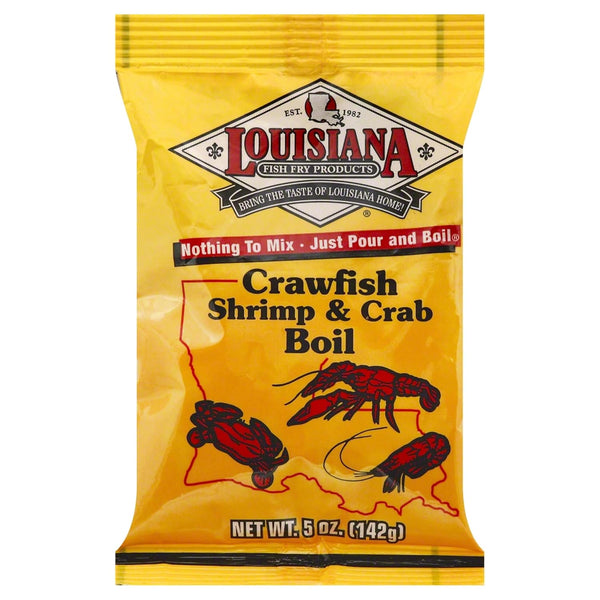 Louisiana Fish Fry Products Crawfish, Shrimp & Crab Boil, 5 Ounces (Pack