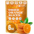 Lavendium, Premium Dried Orange Slices 6oz Natural Dehydrated Citrus Wheels for Tea,