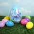 2.86 Jumbo Stitch Easter Egg with Candy Stars and Mini Stickers Inside, Festive Basket Stuffer Gift, Ounces