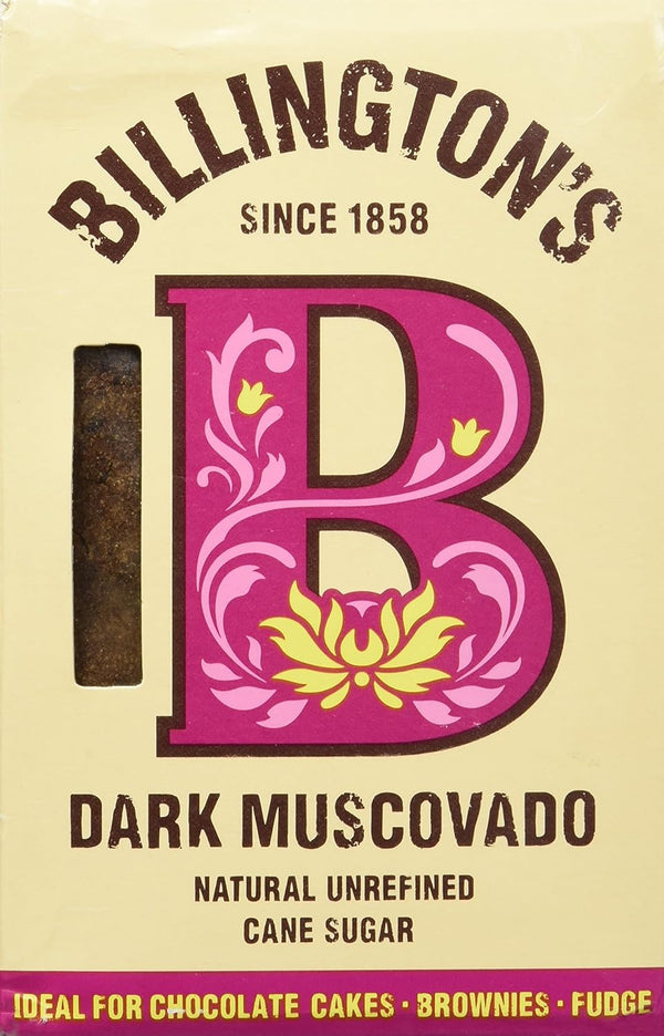 Billington's BILLINGTONS Dark Muscova Sugar, 500 GR