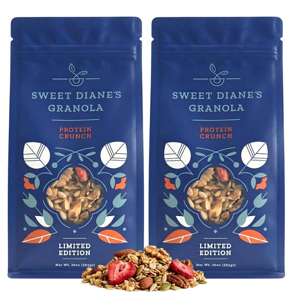 Sweet Diane's Sweet Dianes Organic Granola Protein Crunch | 2-Pack (10 oz Each) |