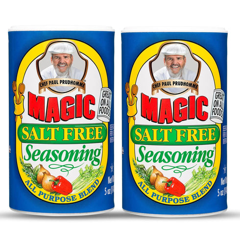 Chef Paul Magic Seasonings Blends Salt Free Seasoning | No Salt Seasoning