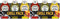 Heinz Tomato Ketchup, Relish, and Mustard Picnic Pack, 3 Count (Pack of